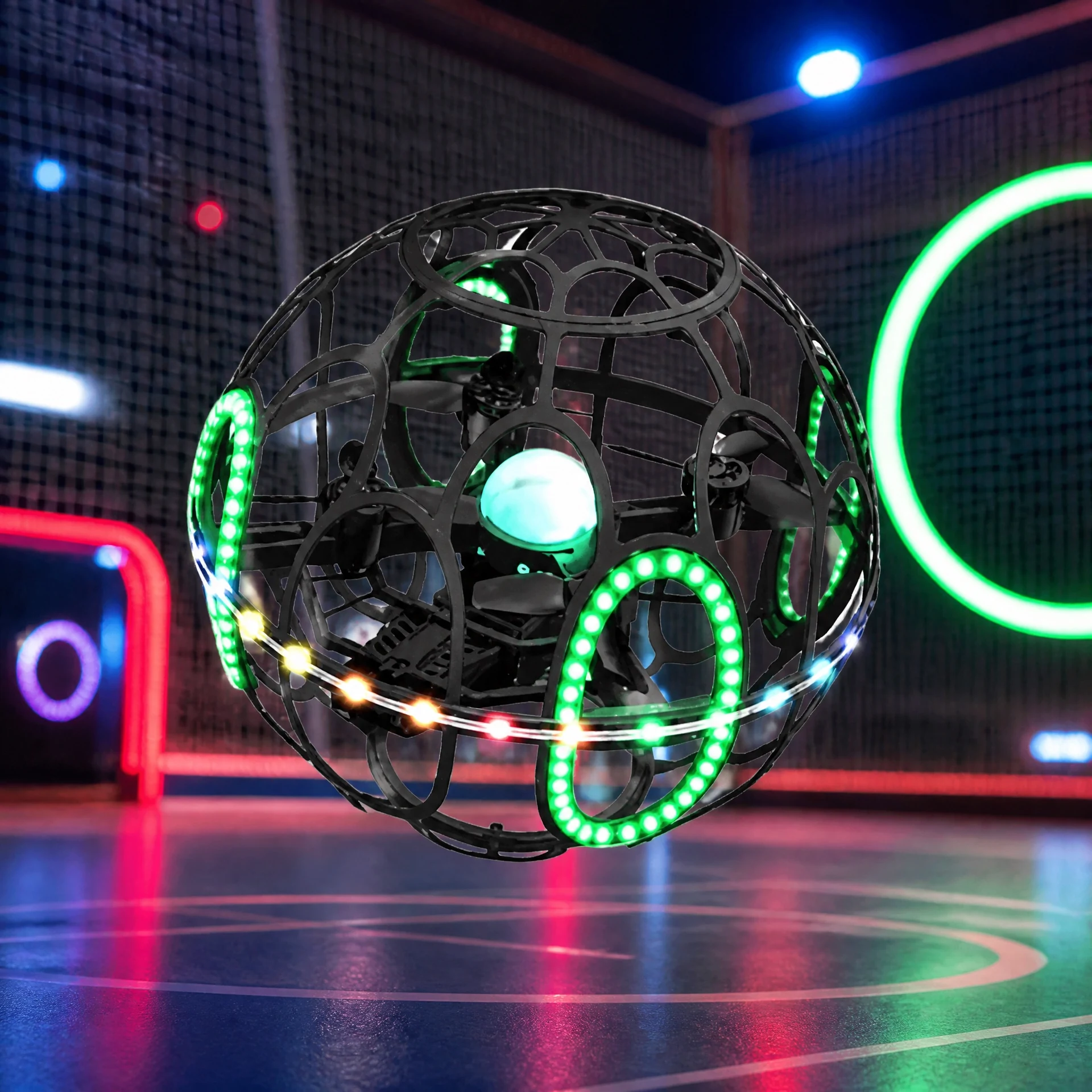 958 LED Drone Soccer Ball