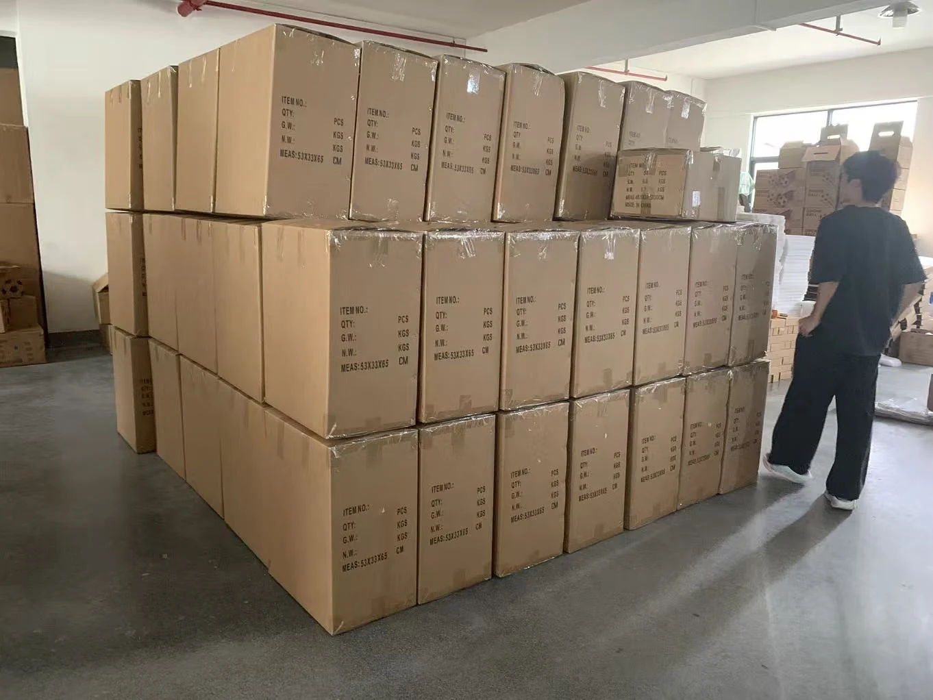 Finished product inspection and packing